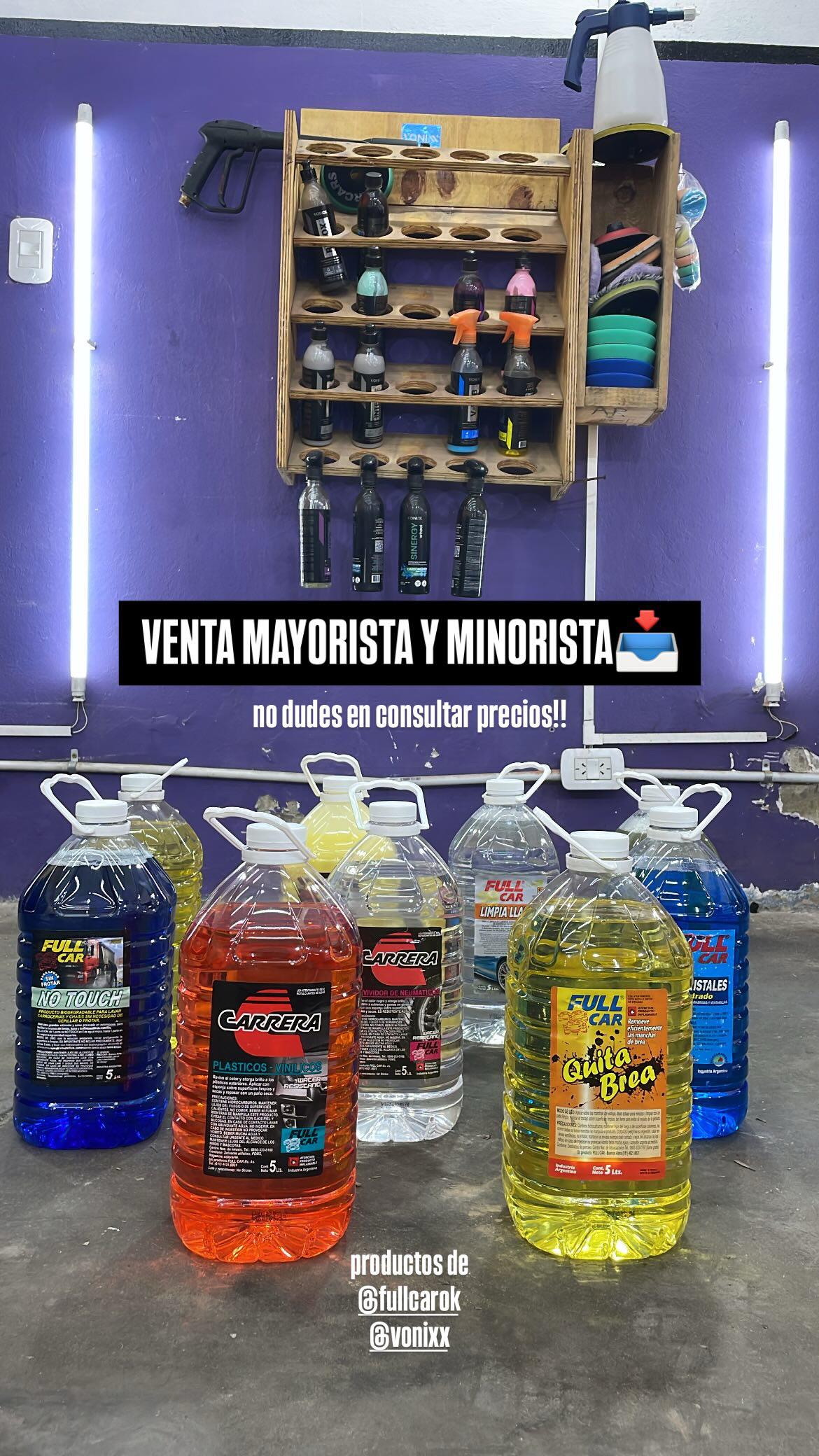 Productos para detailing